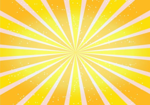 Free Yellow Sunrises Vector