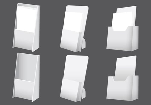 Brochure Holder vector