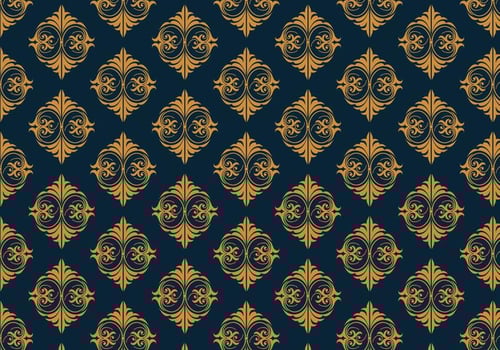 Free Floral Seamless Vector