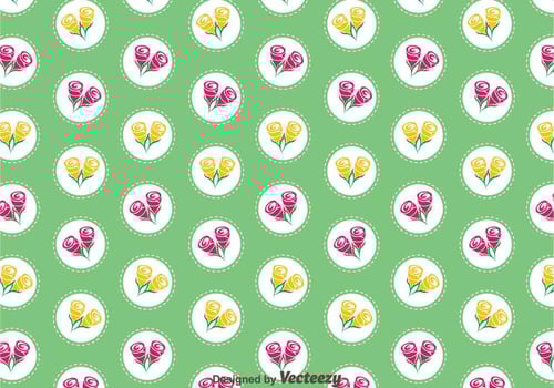 Red And Yellow Roses Background vector