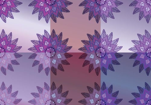 Floral Purple Abstract Background Vectors 