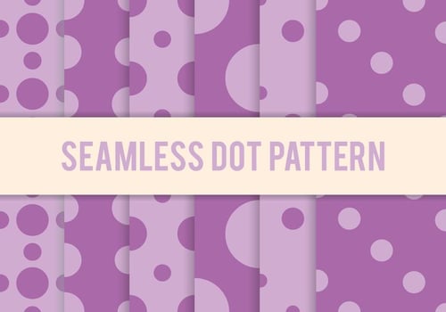 Purple Dot Pattern Vectors