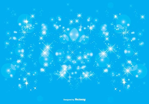 Blue Sparkle Background Illustration vector