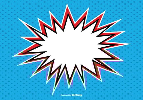 Comic Style Background Illustration vector