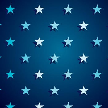 Dark Blue Star Background Vector