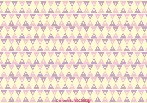 Triangle Girly Pattern Vector