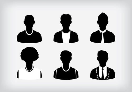 Default Avatar Vectors