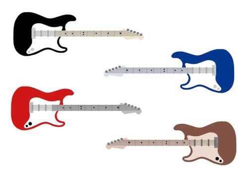 Electric Guitar Vector