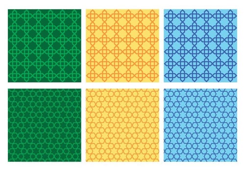 Vintage Morocco Pattern Vectors 