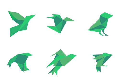 Simple Wonderful Bird Vectors