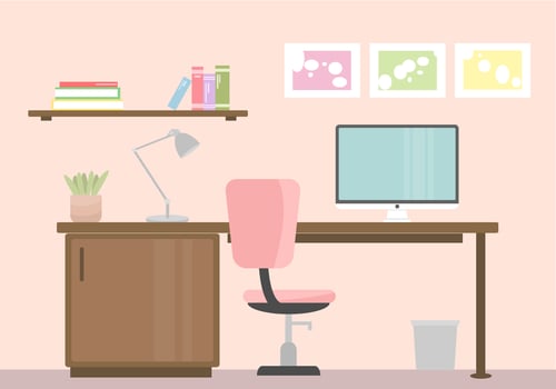 Free Workspace Vector