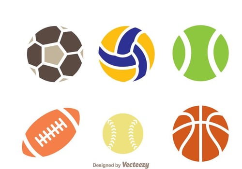 Sport Ball Icon Vectors