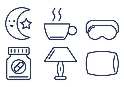 Night Outline Vectors