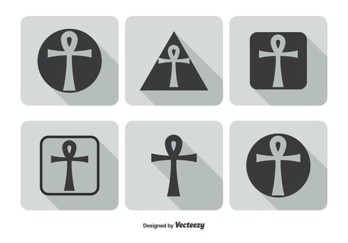 Key of Life Icon Set vector