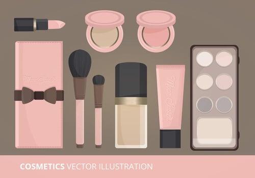 Cosmetics Vector Illustration