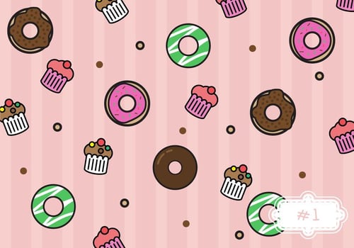 Free Bake Sale Pattern 1 vector