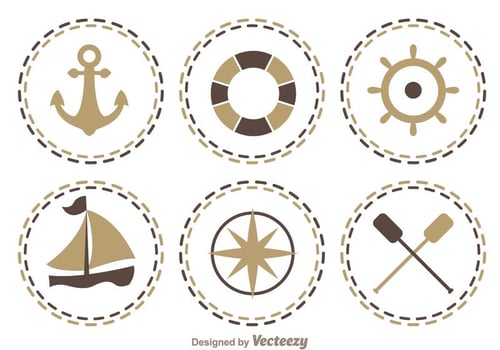 Nautical Icons vector