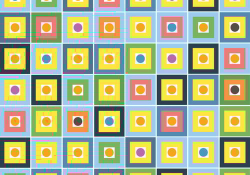 Abstract shape patten seamless background vector