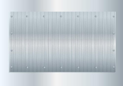 Brushed Aluminium Vector