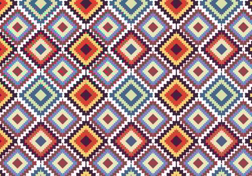 Native American Seamless Pattern vector
