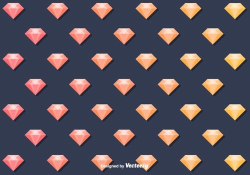 Free Vector Diamond Pattern
