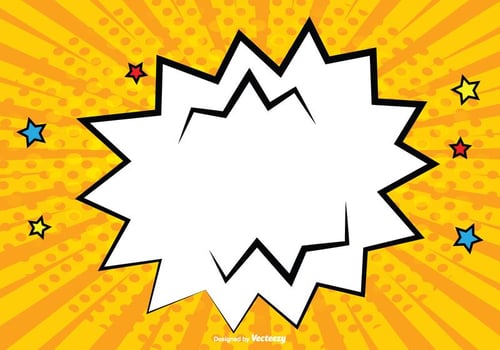 Blank Comic Background Illustration vector