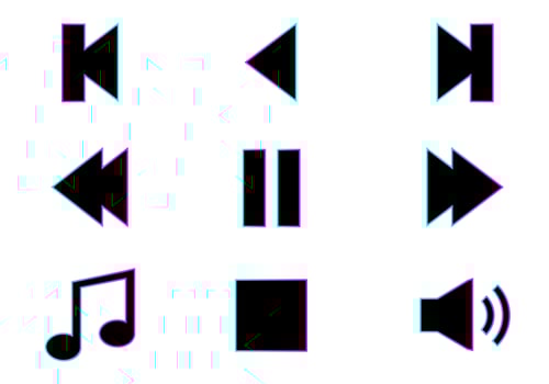 Free Music Icons Vector
