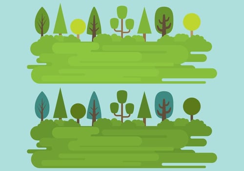 Grass Landscapes vector