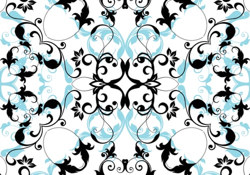 Abstract Seamless Vector Pattern