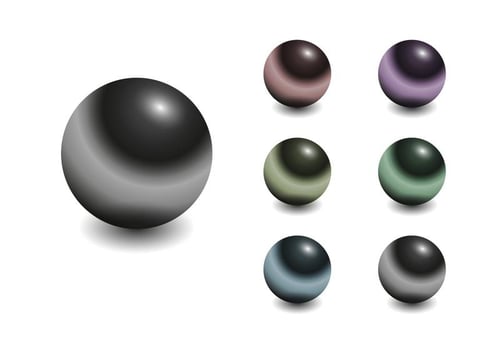 Free Chrome Sphere Vector