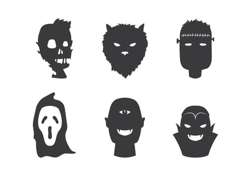 Zombie and Friends Vector