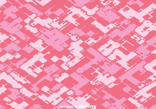 Diagonal Abstract Pink Camo Vector 