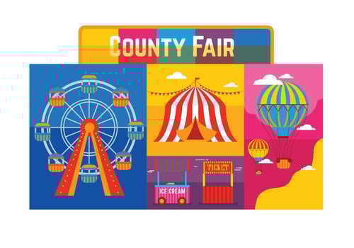 County Fair Vector