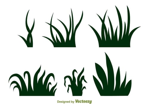 Grass Silhouette Vectors