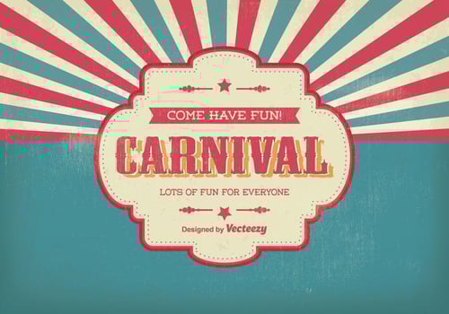 Vintage Carnival Illustration vector