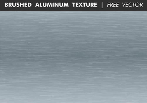Brushed Aluminum Texture Free Vector