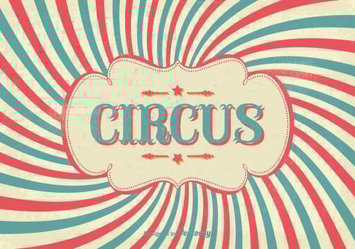 Vintage Circus Poster vector