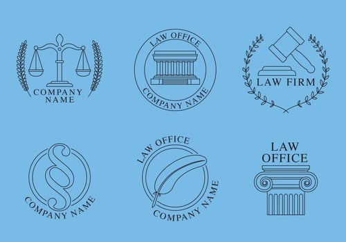 Law Office Logos vector