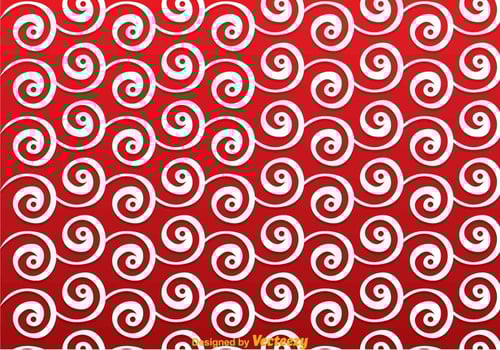 Red Swirly Background vector