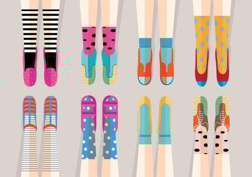 Fun Shoes Vectors