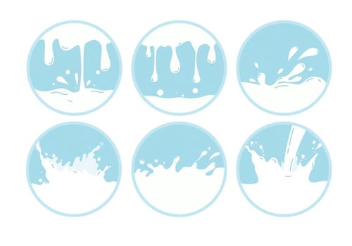 Milk Wave Vectors