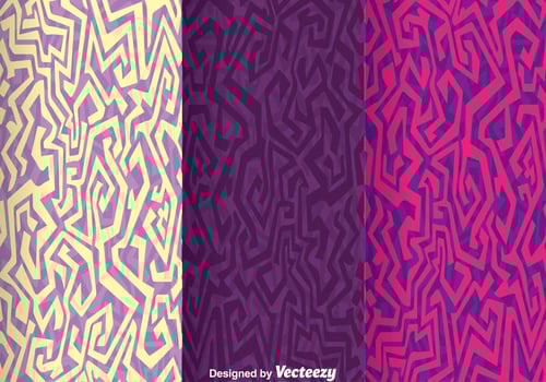 Ethnic Purple Background Vector