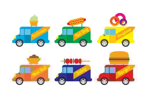 Food Truck Vector