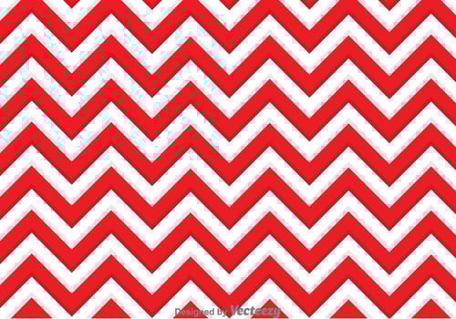 Red And White Zig Zag Background vector