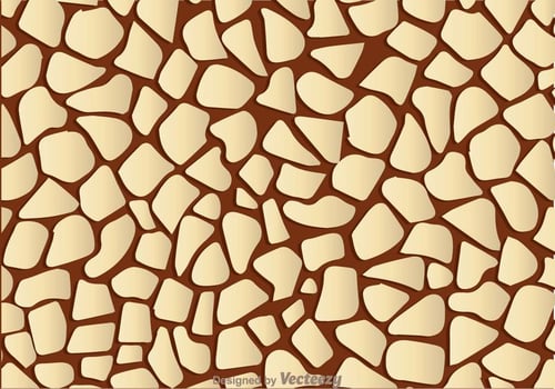 Girrafe Print Brown Background vector