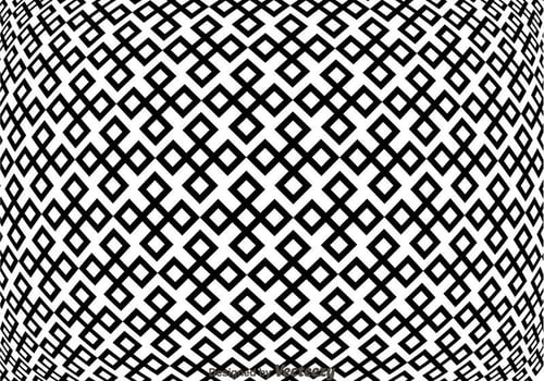 Black And White Convex Pattern vector