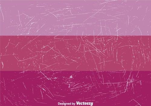 Cracked Paint On Purple vector