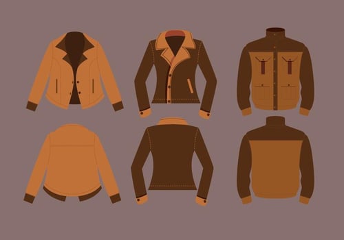 Leather Jacket Vectors