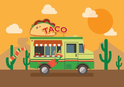 Vector Taco Truck
