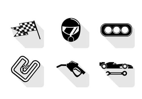 Vector Pit Stop Icon